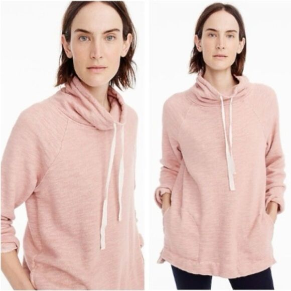 J.Crew Oversized Turtleneck tunic sweatshirt - Picture 1 of 7